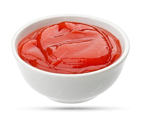 Premium Photo | Ketchup isolated on white