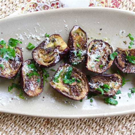 Roasted Baby Eggplant with Parmesan – Homemade Italian Cooking