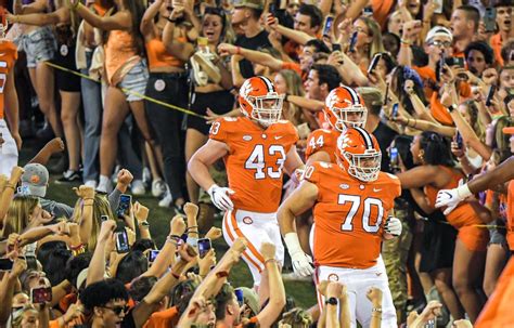 Clemson weighing new look for football stadium hill seating area. Here ...