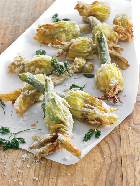 Zucchini Blossoms Stuffed with Ricotta - Williams-Sonoma Taste