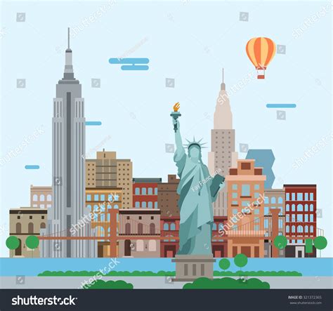 1,711 New York City Skyline Cartoon Images, Stock Photos & Vectors ...