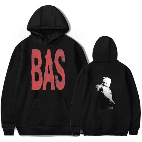 Bas Rapper Hoodie Bas Rapper Tour Merch Men Women Hooded HipHop Fashion Long Sleeve - Walmart.com