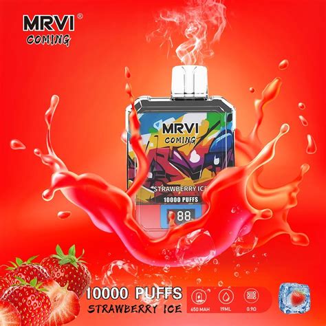 Mrvi Cming 10000 Puff Airflow E Cigarette 650mAh Rechargeable Battery Disposable Vaporizer ...