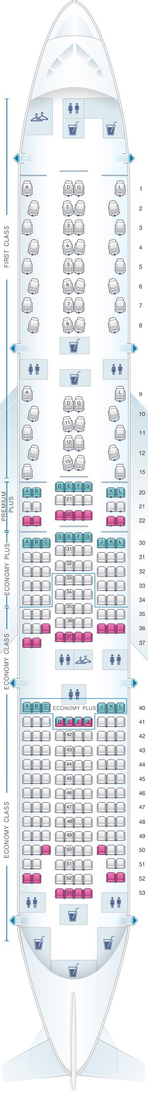 United Airlines Boeing 777 Jet Seat Map | Review Home Decor