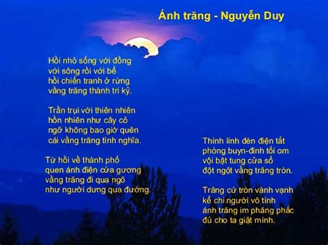 Ánh trăng | Bài thơ Ánh trăng (Nguyễn Duy) (1978)