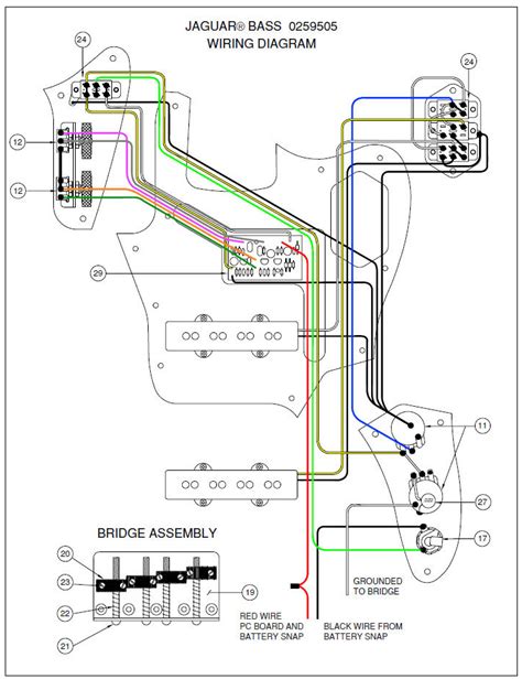 Fender Jaguar Pickup Wiring Diagram - Circuit Diagram