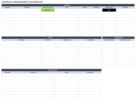 Free Contract Management Templates | Smartsheet