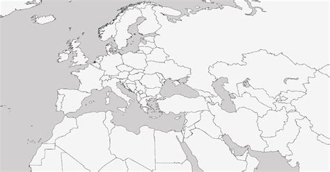 Printable Blank Map Of Europe And Asia | Porn Sex Picture