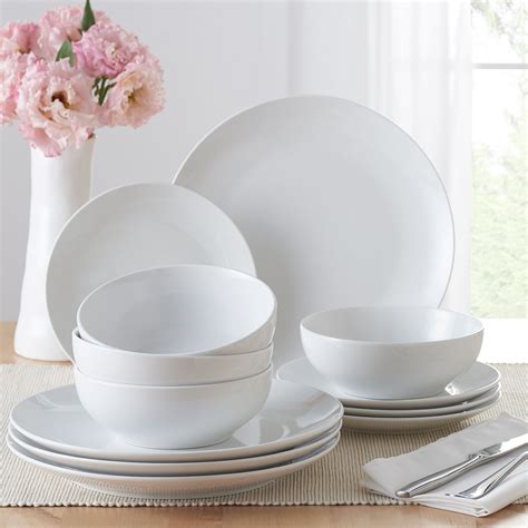 Mainstays 12-Piece Dinnerware Set - Walmart.com