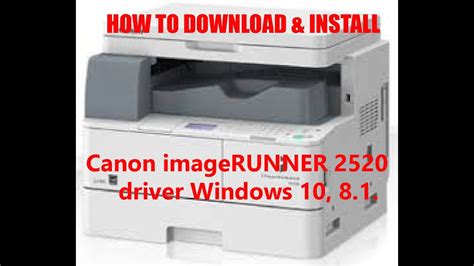 Canon Imagerunner 1025if Driver Windows 10