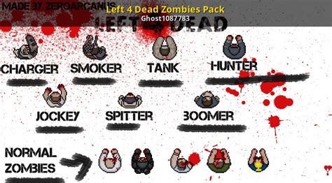 Left 4 Dead Zombies Pack [CS2D] [Mods]