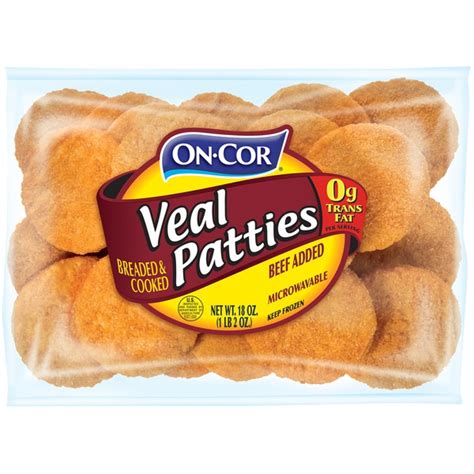 On Cor Veal Patties (18 oz) - Instacart