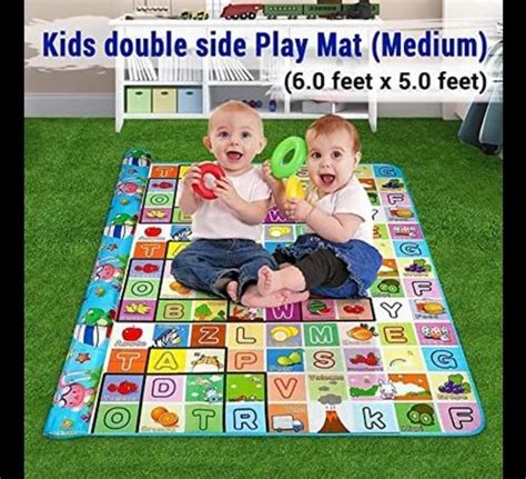 Green Baby Carpet, Play Mat Crawling Baby, Size/Dimension: 6 Feet x 4 Feet at Rs 230/piece in Surat