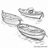 Rowboat Template Coloring Pages Sketch Page sketch template