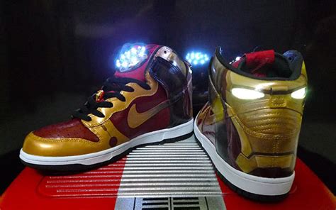 Have You Seen The Iron Man Light Up Nike Sneakers?