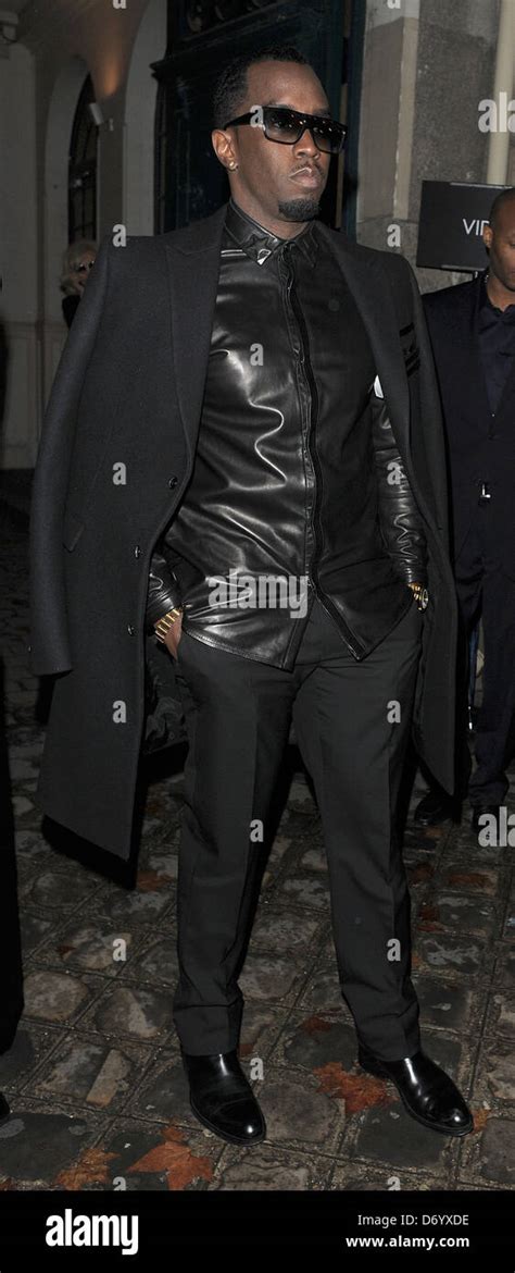 Sean Combs aka P. Diddy Paris Fashion Week Autumn/Winter 2012 ...