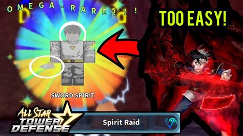 6 Star Asta SOLOS Spirit Raid | Solo Gameplay - All Star Tower Defense - YouTube