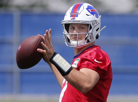 Bills QB Josh Allen focused on staying upbeat entering 2nd season | The Spokesman-Review