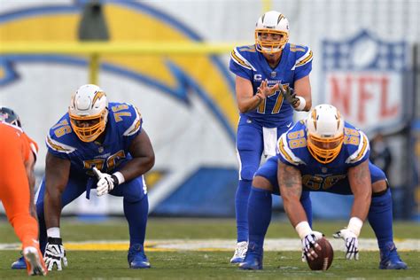 PFF: Los Angeles Chargers Offensive Line Ranks 21st in NFL - Bolts From ...