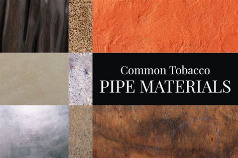 Most Common Tobacco Pipe Materials | Smokingpipes.com