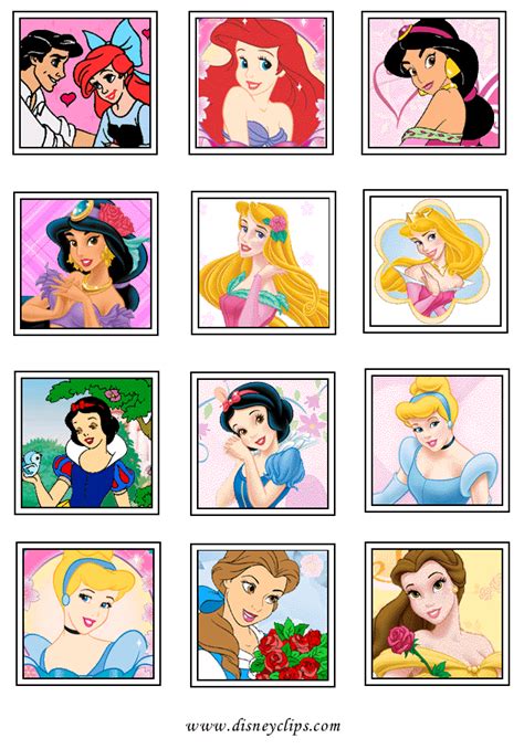 7 Best Images of Free Printable Disney Princess Games - Imagenes De Las ...