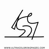 Paralympic Biathlon Coloring Pages For Kids  Free sketch template