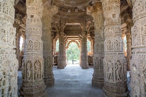 Modhera Sun temple (1026 AD), immortalized in stone, Gujarat - Navrang India