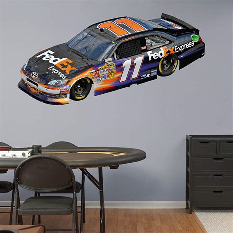 Denny Hamlin #11 Car 2012 Wall Decal | Shop Fathead® for Denny Hamlin Decor