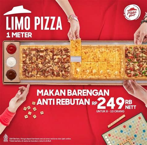 Limo Pizza 1 Meter, Bisa Pilih 3 Rasa Loh!