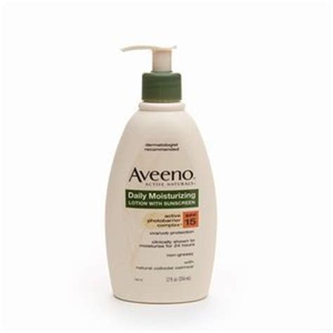 Aveeno Daily Moisturizing Lotion with Sunscreen SPF 15 Reviews – Viewpoints.com