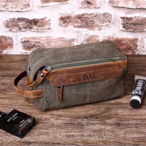 Personalized Mens Toiletry Bag | Mens toiletry bag, Toiletry bag ...