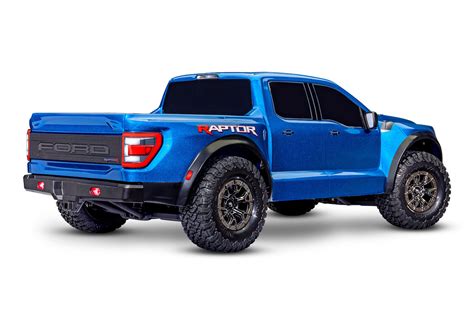 Traxxas Ford Raptor R: 4X4 VXL Blue - Small Addictions RC