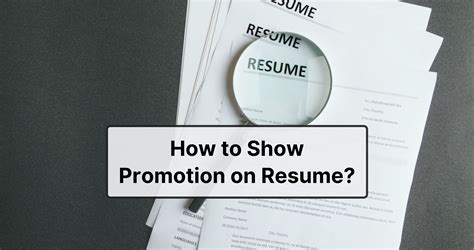 Listing Promotions on Resume: Showcasing Your Career Growth [+ Templates] | CakeResume