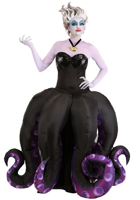 Ursula Inflatable Prestige Adult Costume, Official Disney The Little ...