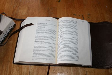 NIV Journaling Bible Sneak Peak - Bible Buying Guide