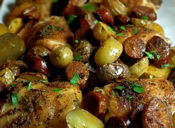 Recipes By Sara: Roasted Spanish Chicken Thighs