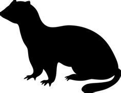 FERRET-STANDING-SILHOUETTE-CAR-DECAL-STICKER | ferretses and goodies | Car decals, Ferret, Truck ...