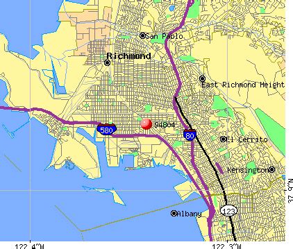 Richmond California Zip Code Map - Osiris New Dawn Map