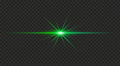 HD Light Line Flare Green Effect Transparent PNG | Spark light, Light ...