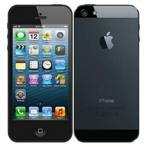 Refurbished Apple iPhone 5 32GB, Black - Unlocked GSM - Walmart.com ...