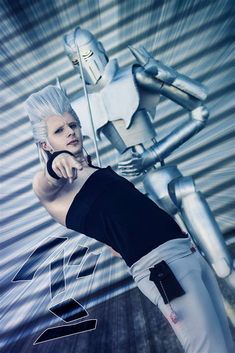 Polnareff and Silver Chariot by BleankasBleank on DeviantArt