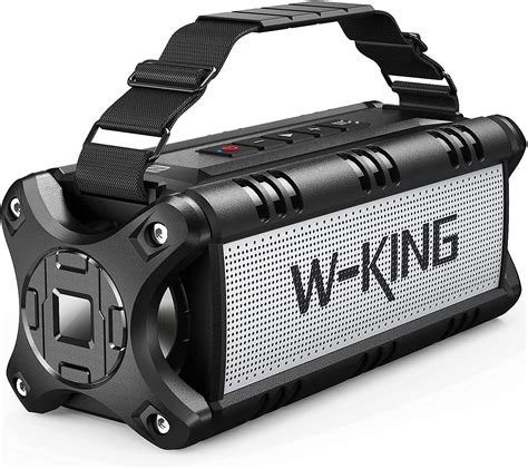 Amazon.com: W-KING Portable Bluetooth Speakers, 50W Bluetooth Speaker ...