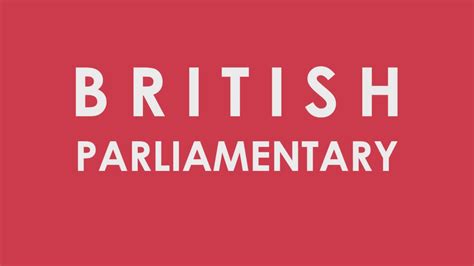 Introduction to British Parliamentary Debate (Part I) | York University Debate Society - YouTube