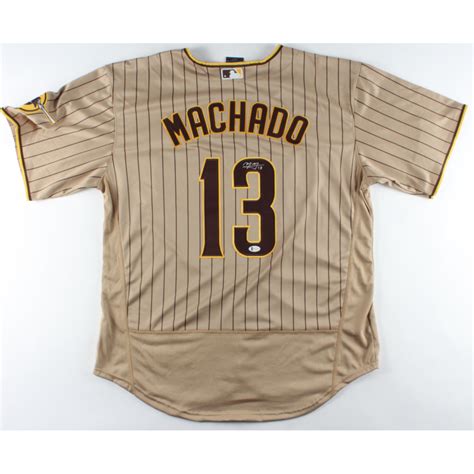 Manny Machado Signed Padres Jersey (Beckett COA) | Pristine Auction