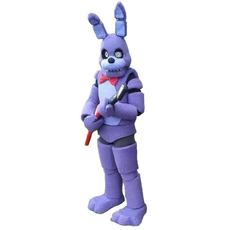 CosplayDiy Unisex Mascot Costume Five Nights At Freddy's Toy Purple Bunny Mascot Costume Cosplay