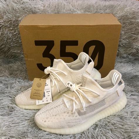 Adidas Yeezy 350 V2 'Bone', Men's Fashion, Footwear, Sneakers on Carousell