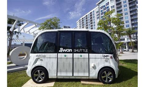 Orlando, Florida, debuts self-driving shuttle that will whisk passengers around downtown