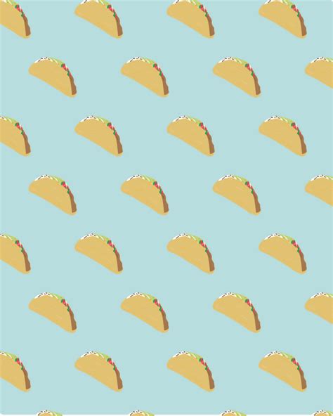 turquoise taco wallpaper Taco Wallpaper, Bold Wallpaper, Aesthetic ...