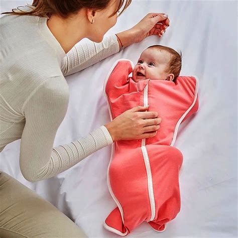 2018 Newborn Baby Sleepwear Clothes Infant Bebe Robes Autumn Red Zipper Cotton Sleeping Bags ...