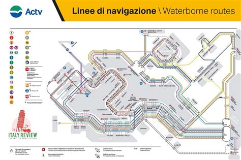 Venice Italy Transportation Map - Transport Informations Lane